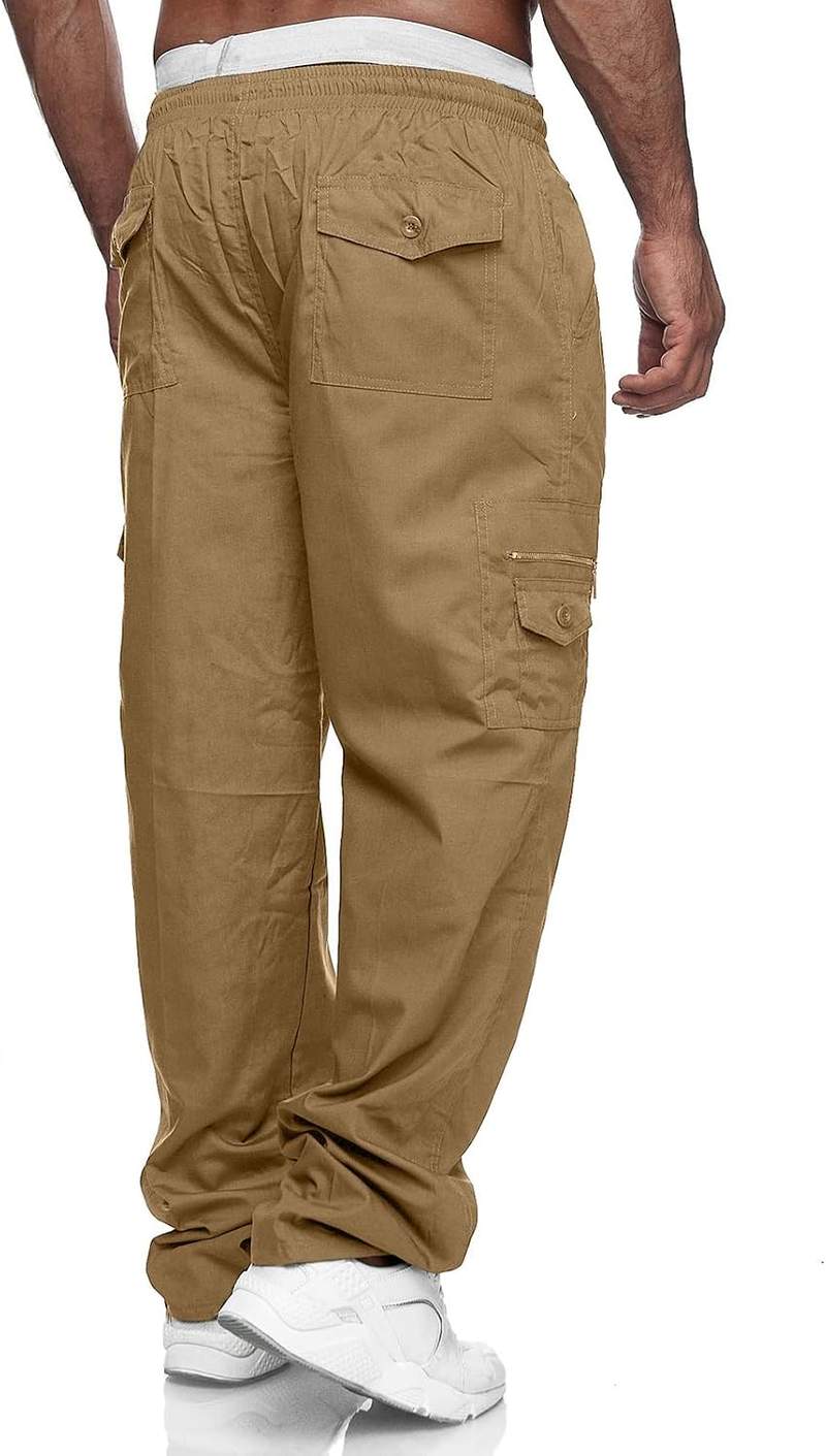 Men’s Stretch Twill Cargo Jogger Pants