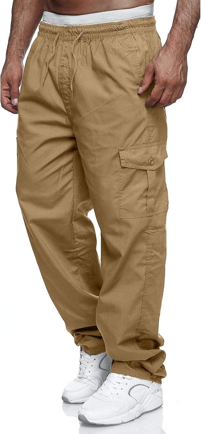 Men’s Stretch Twill Cargo Jogger Pants
